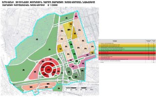 Ք.Երևան, Տիչինայի փողոցին հարող տարածքի  գոտիավորման նախագիծ և կառուցապատման ծավալահատակագծային էսքիզ
